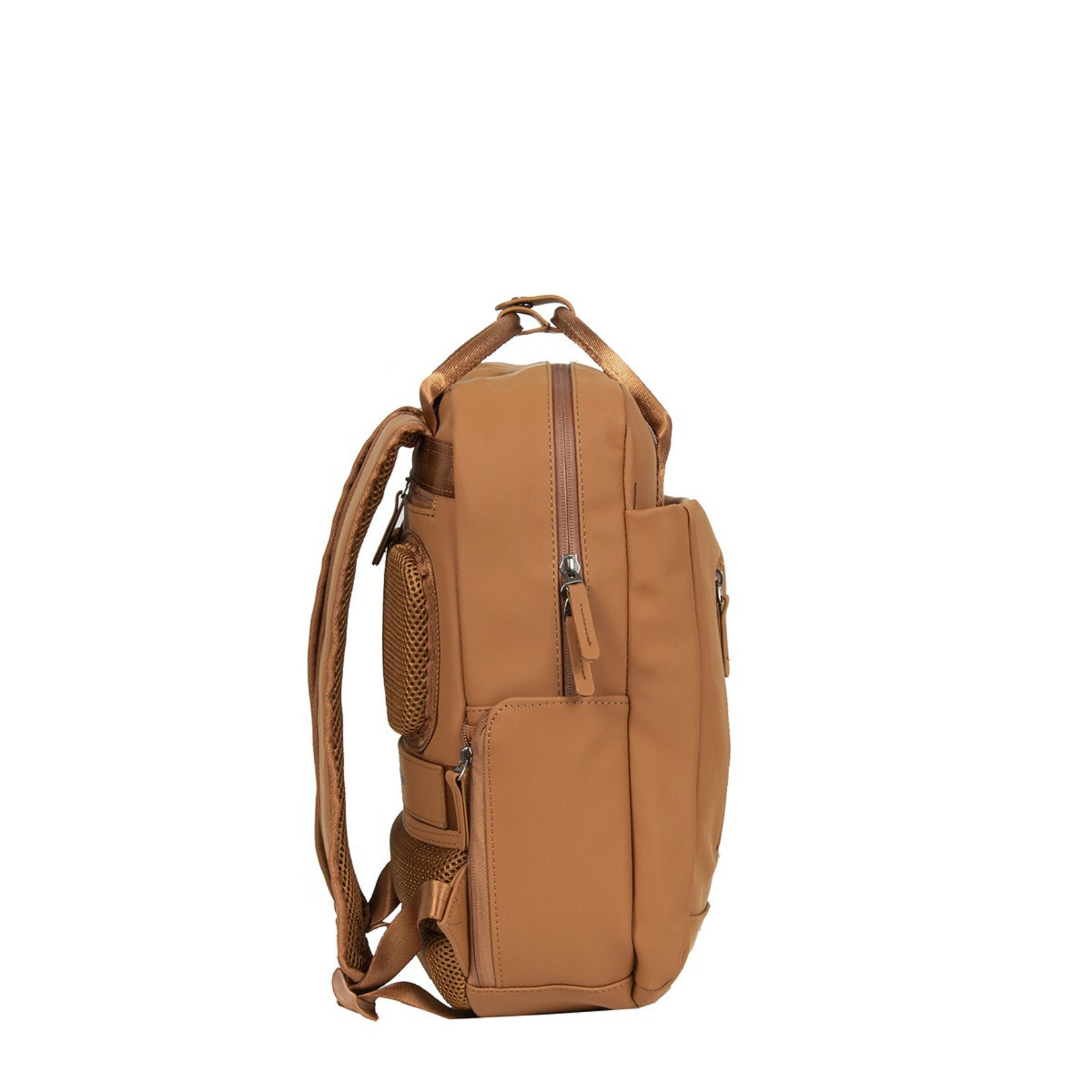 New Rebels New Rebels Harper Miami rugzak 13 inch laptopvak 10 liter - cognac