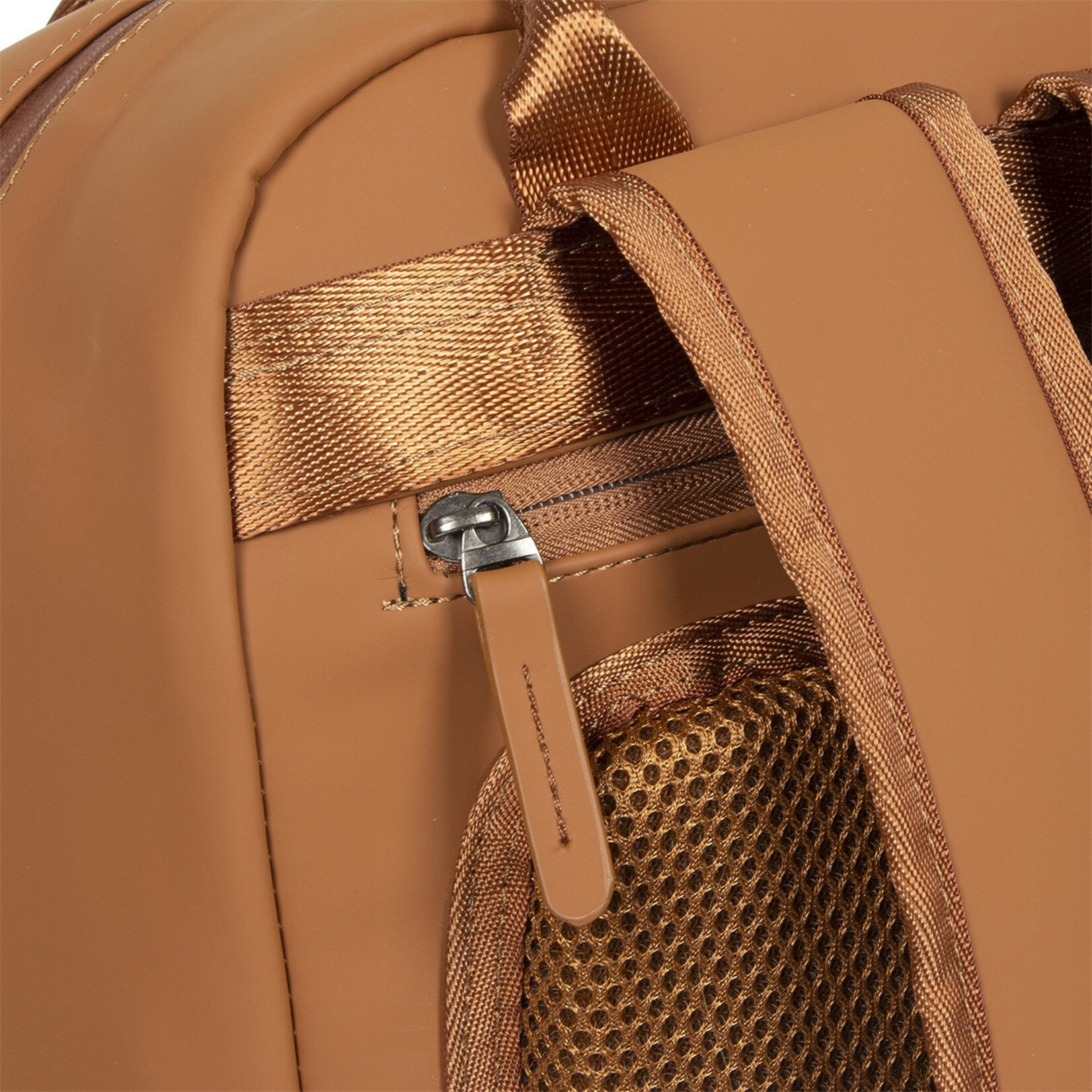New Rebels New Rebels Harper Miami rugzak 13 inch laptopvak 10 liter - cognac