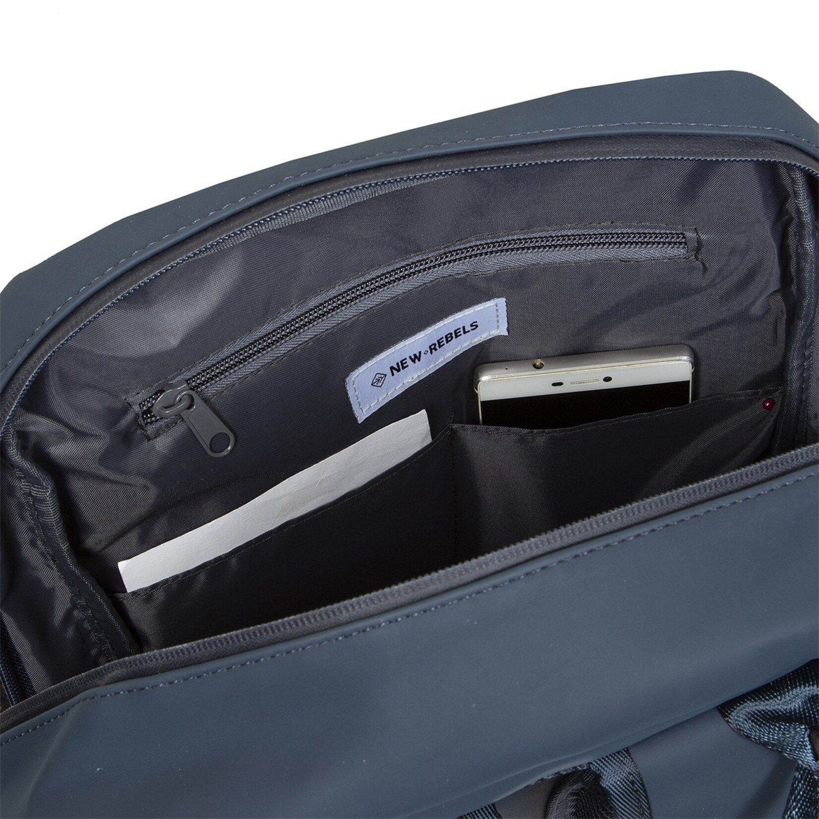 New Rebels New Rebels Harper Miami rugzak 13 inch laptopvak 10 liter - navy blue