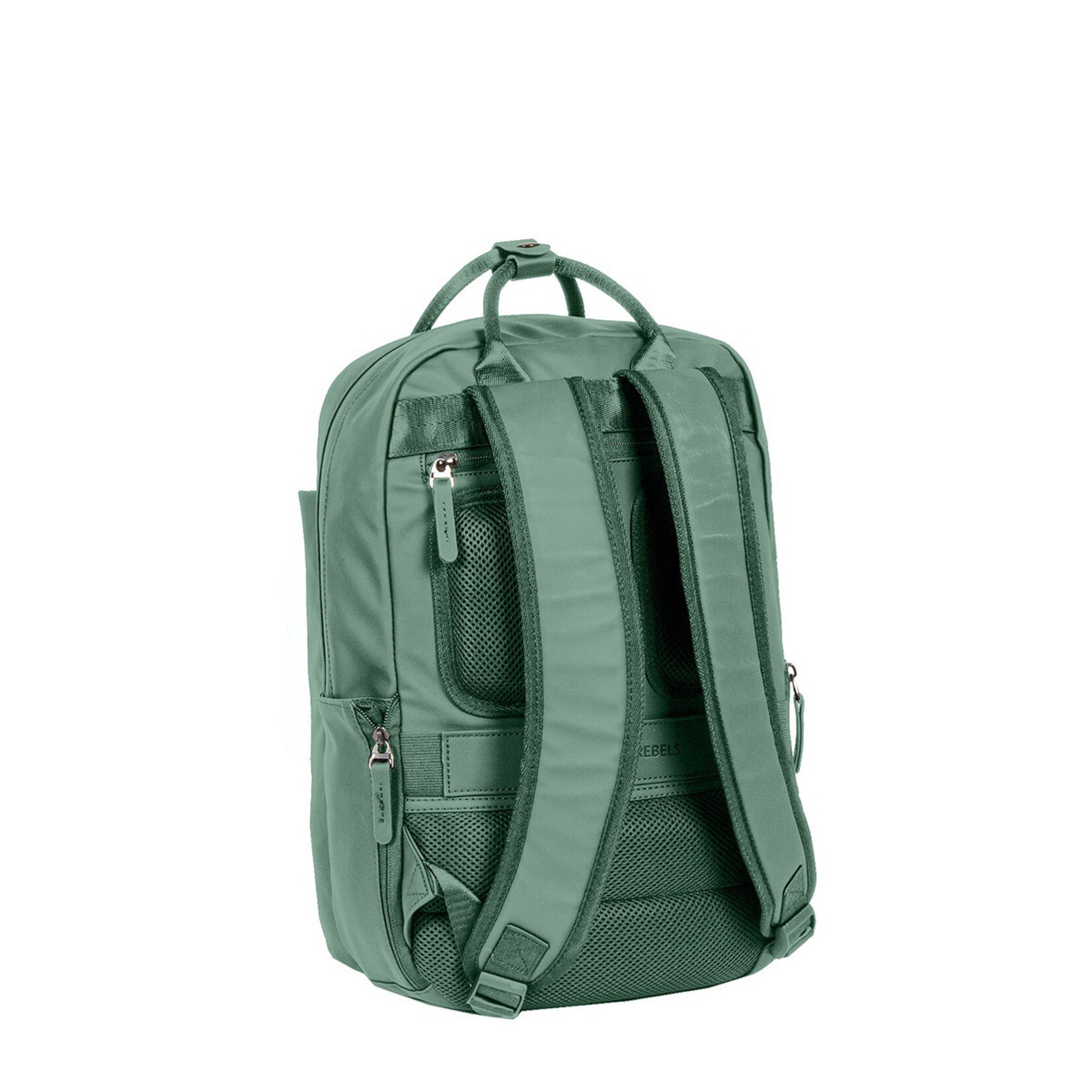 New Rebels New Rebels Harper Miami rugzak 13 inch laptopvak 10 liter - salie green