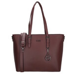 Charm London Charm London Birmingham Shopper 15,6 inch - bordeaux