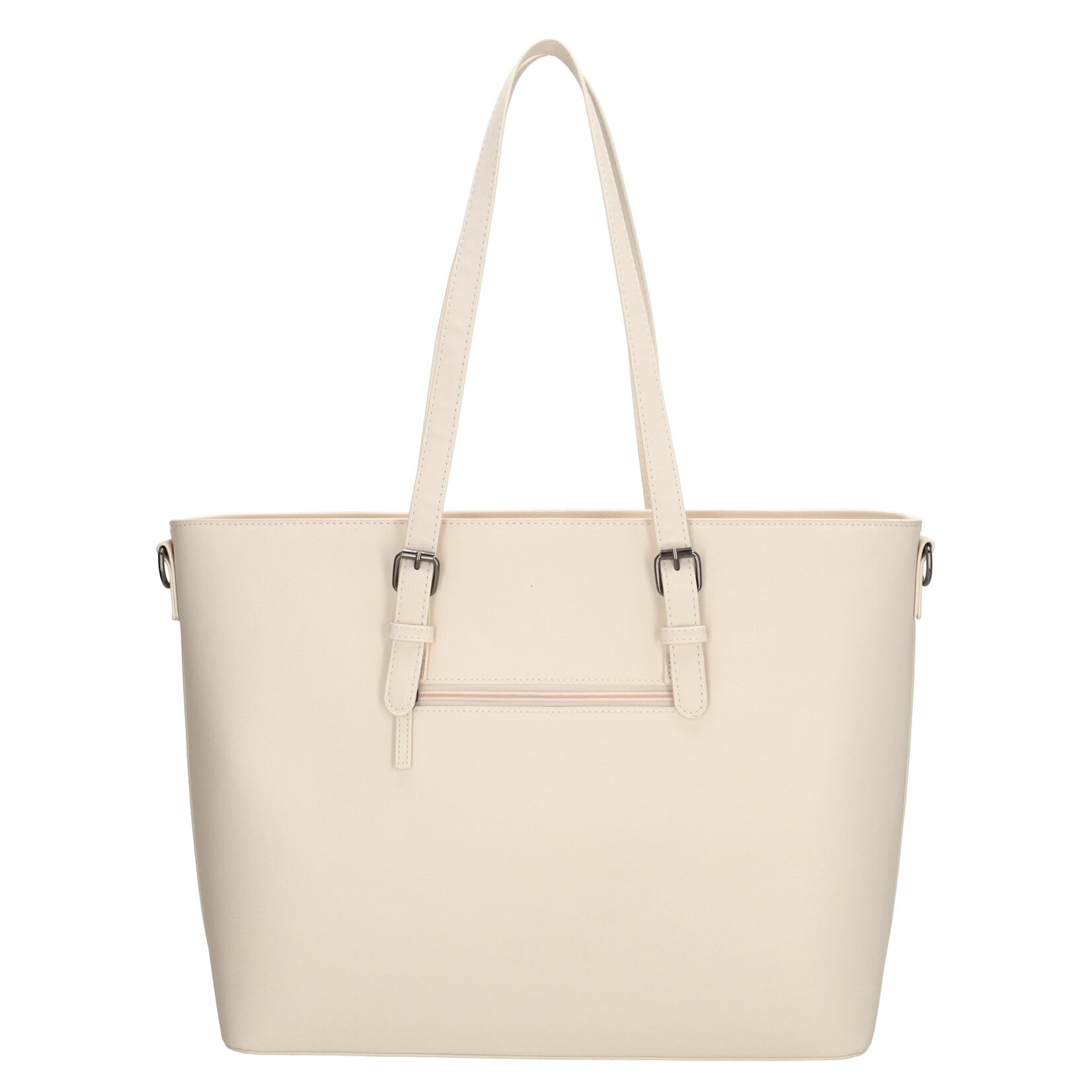 Charm London Charm London Birmingham shopper 15,6 inch laptopvak - creme