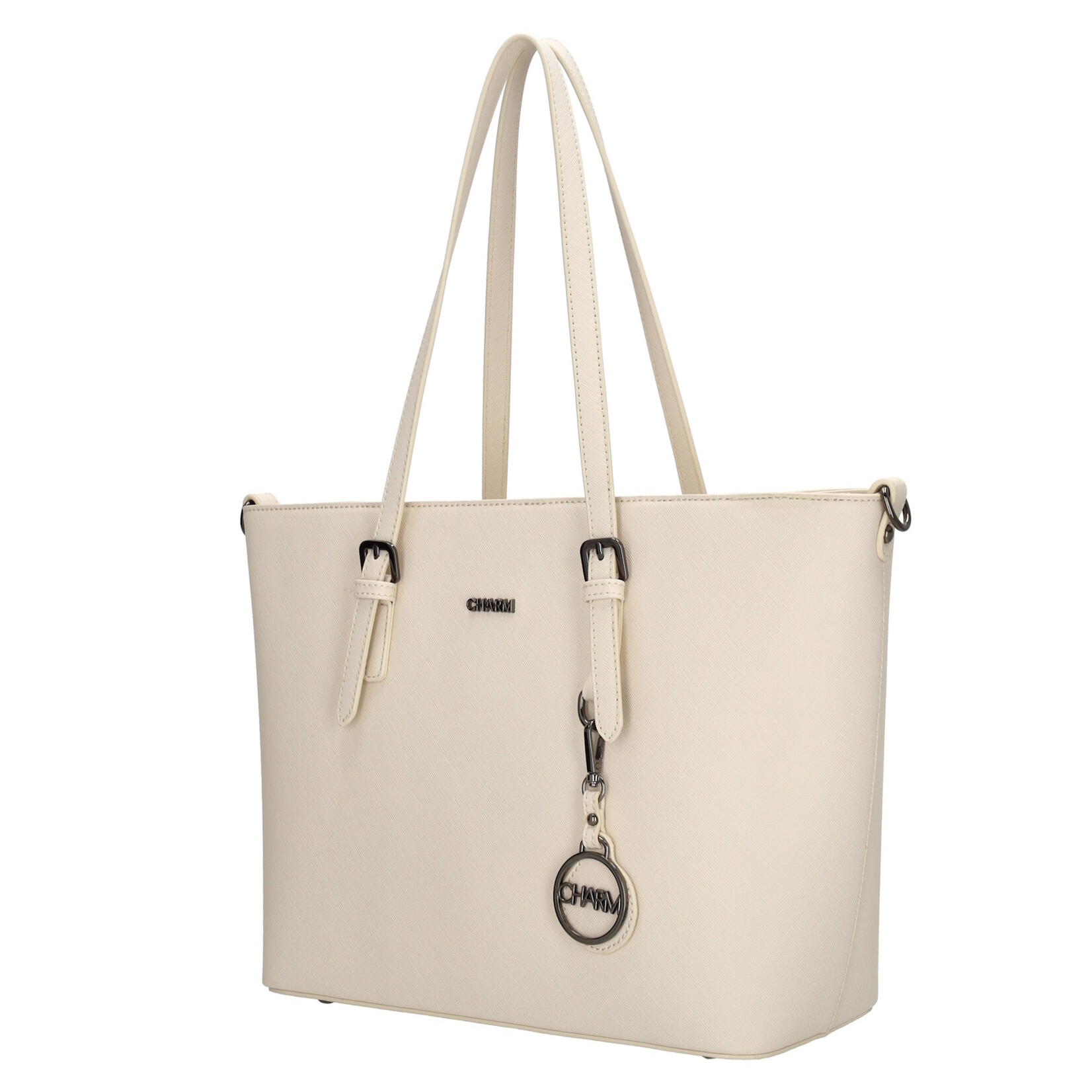 Charm London creme London Birmingham shopper dames - creme