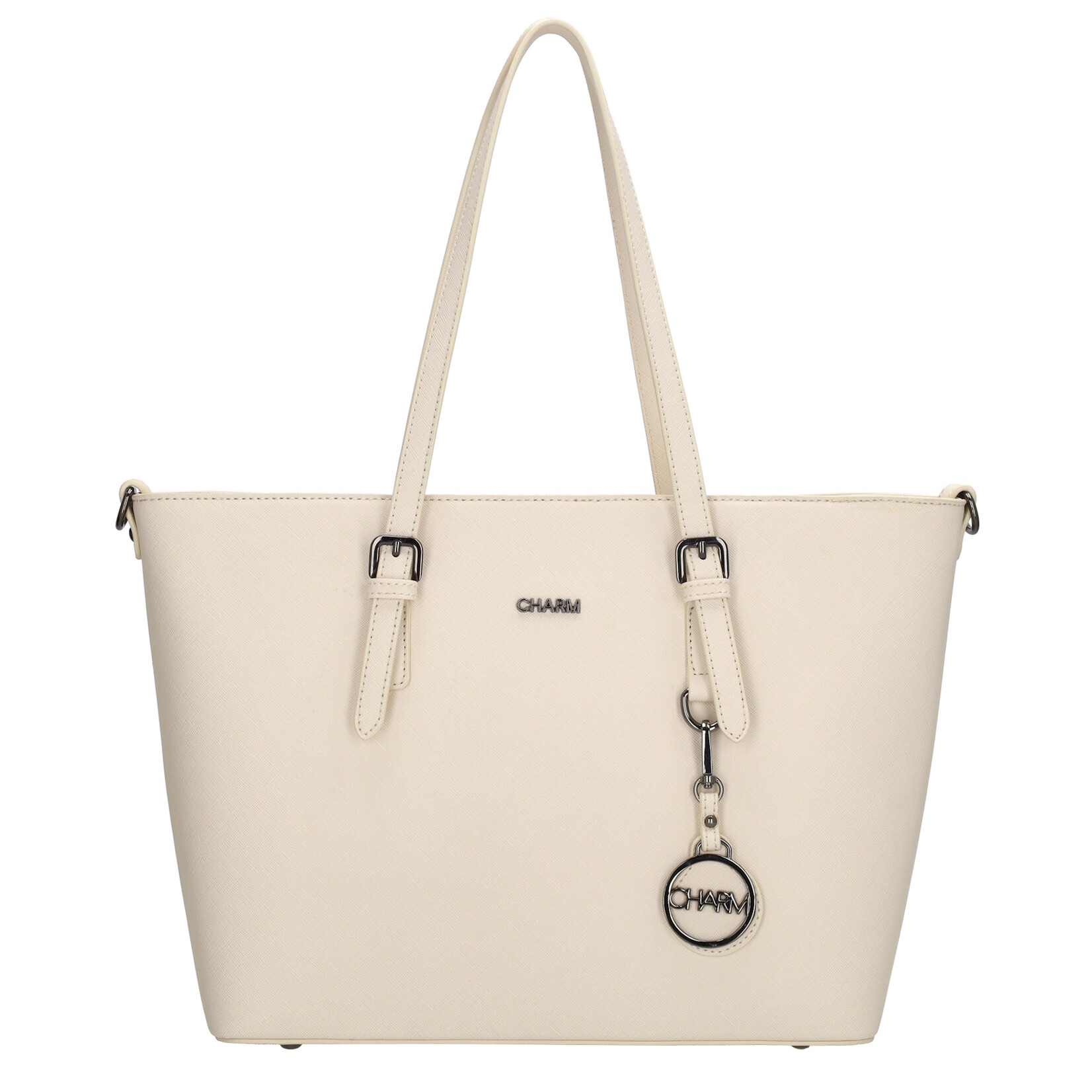 Charm London creme London Birmingham shopper dames - creme