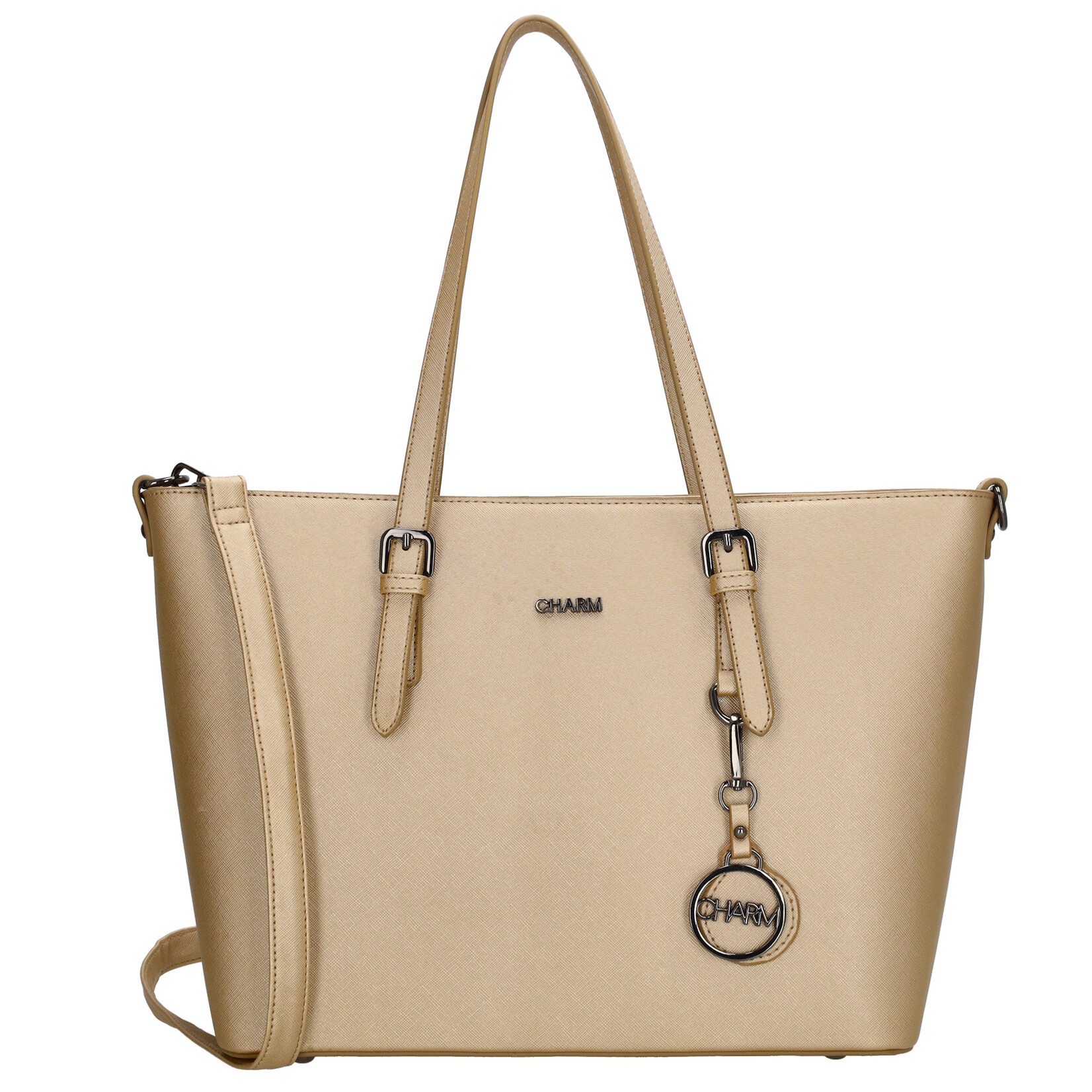 Charm London Charm London Birmingham shopper dames - lichtgoud