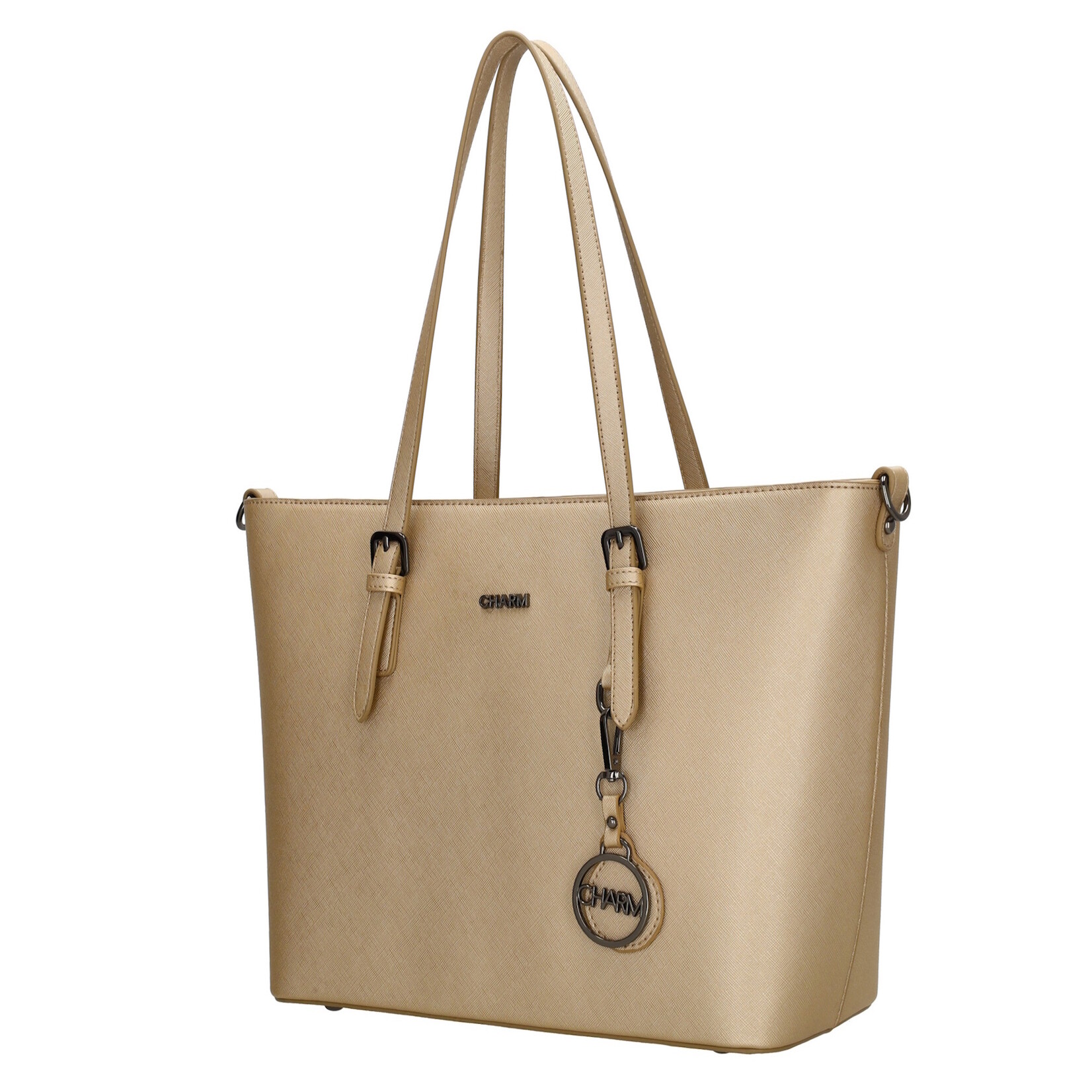 Charm London Charm London Birmingham shopper dames - lichtgoud