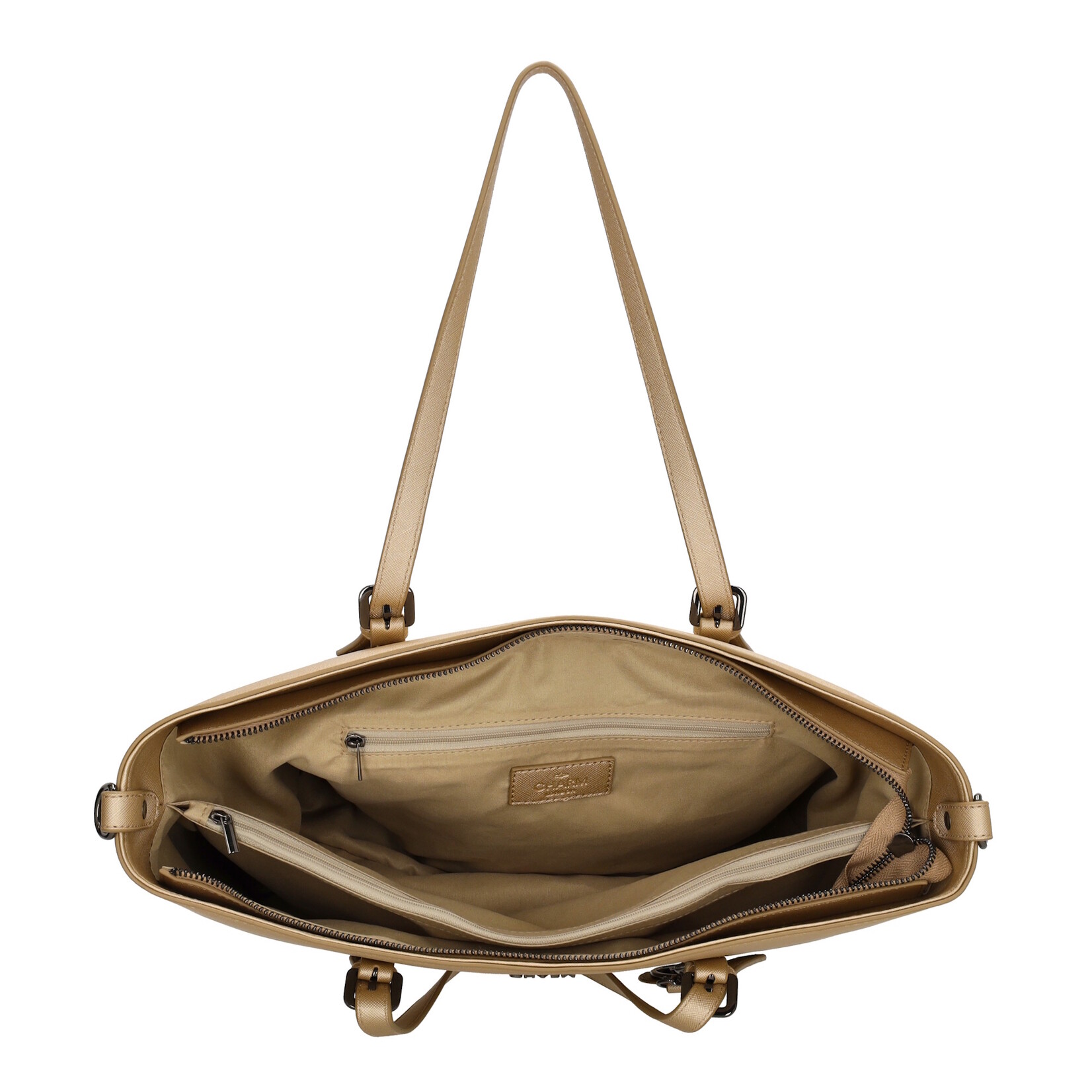 Charm London Charm London Birmingham shopper dames - lichtgoud