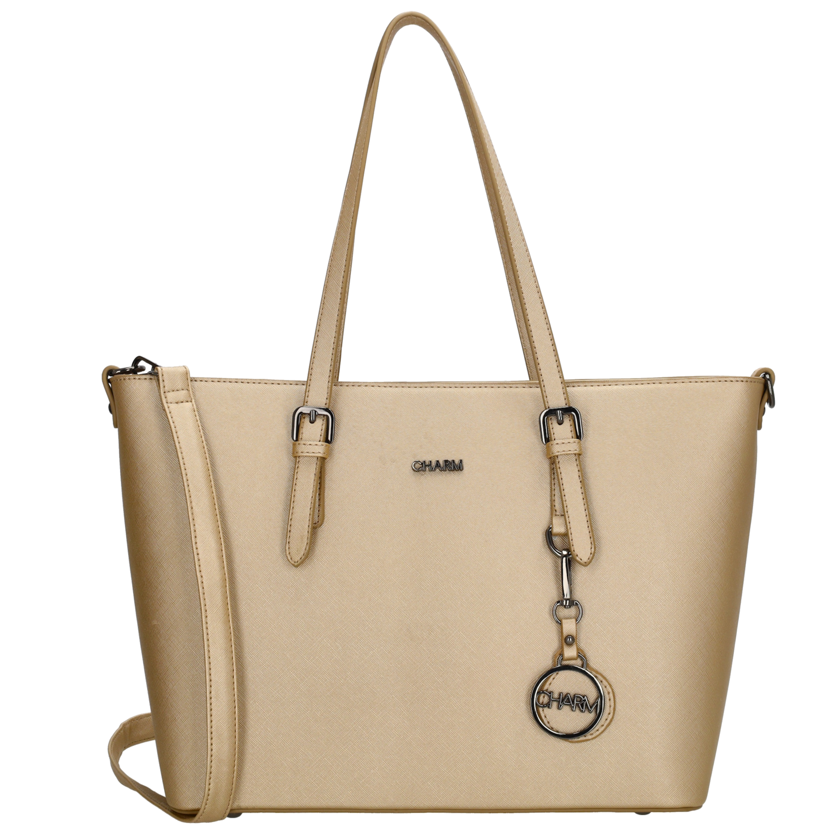Charm London Charm London Birmingham shopper dames - lichtgoud
