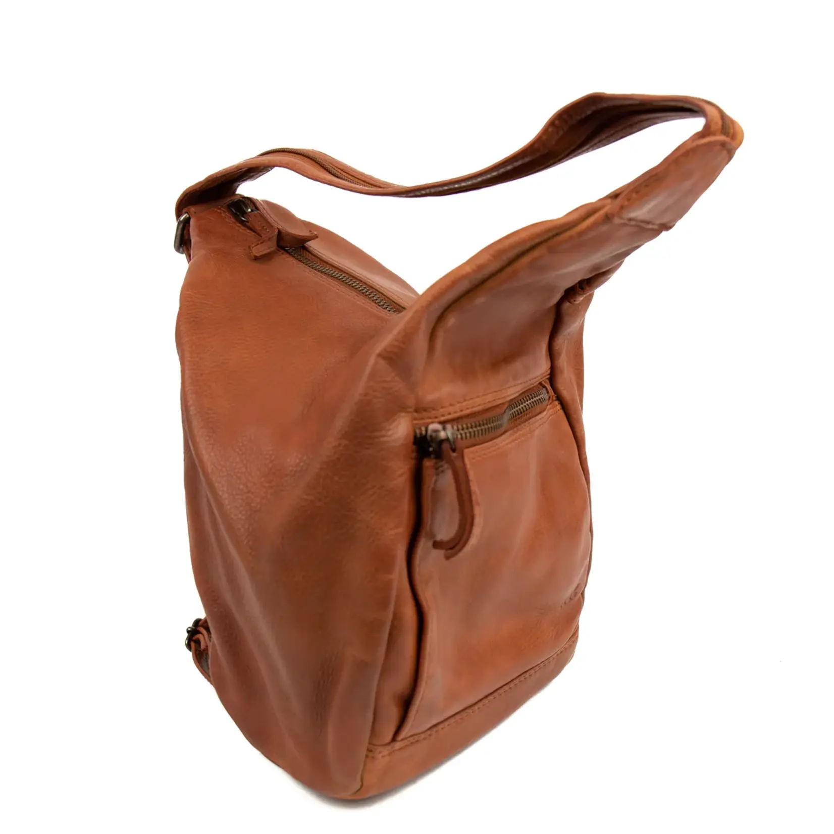 Bear Design Bear Design Hannie rugtas/schoudertas - donkerbruin