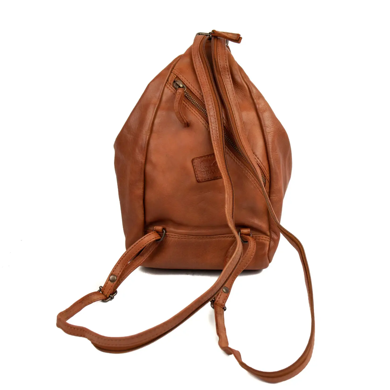 Bear Design Bear Design Hannie rugtas/schoudertas - donkerbruin