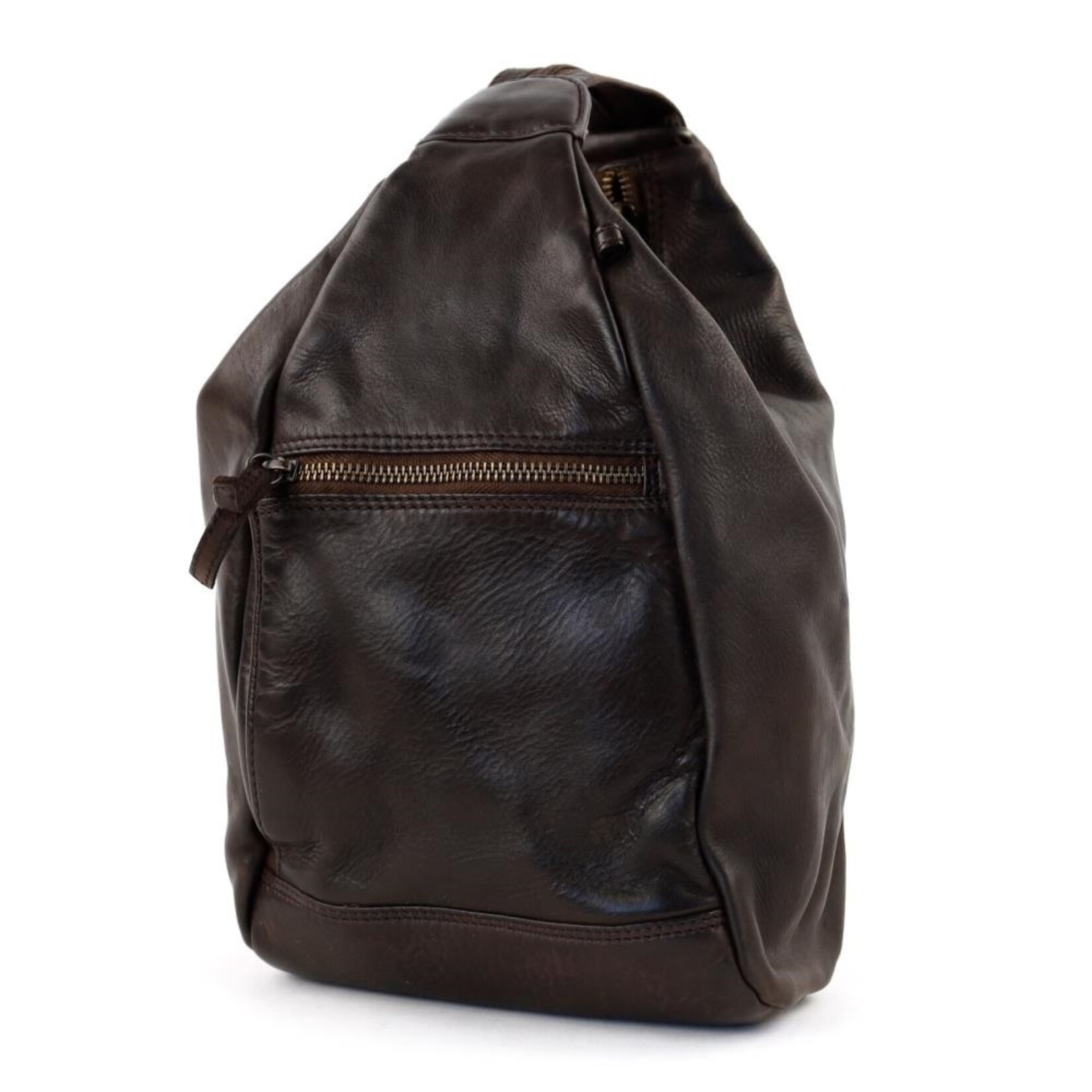 Bear Design Bear Design Hannie rugtas/schoudertas - donkerbruin