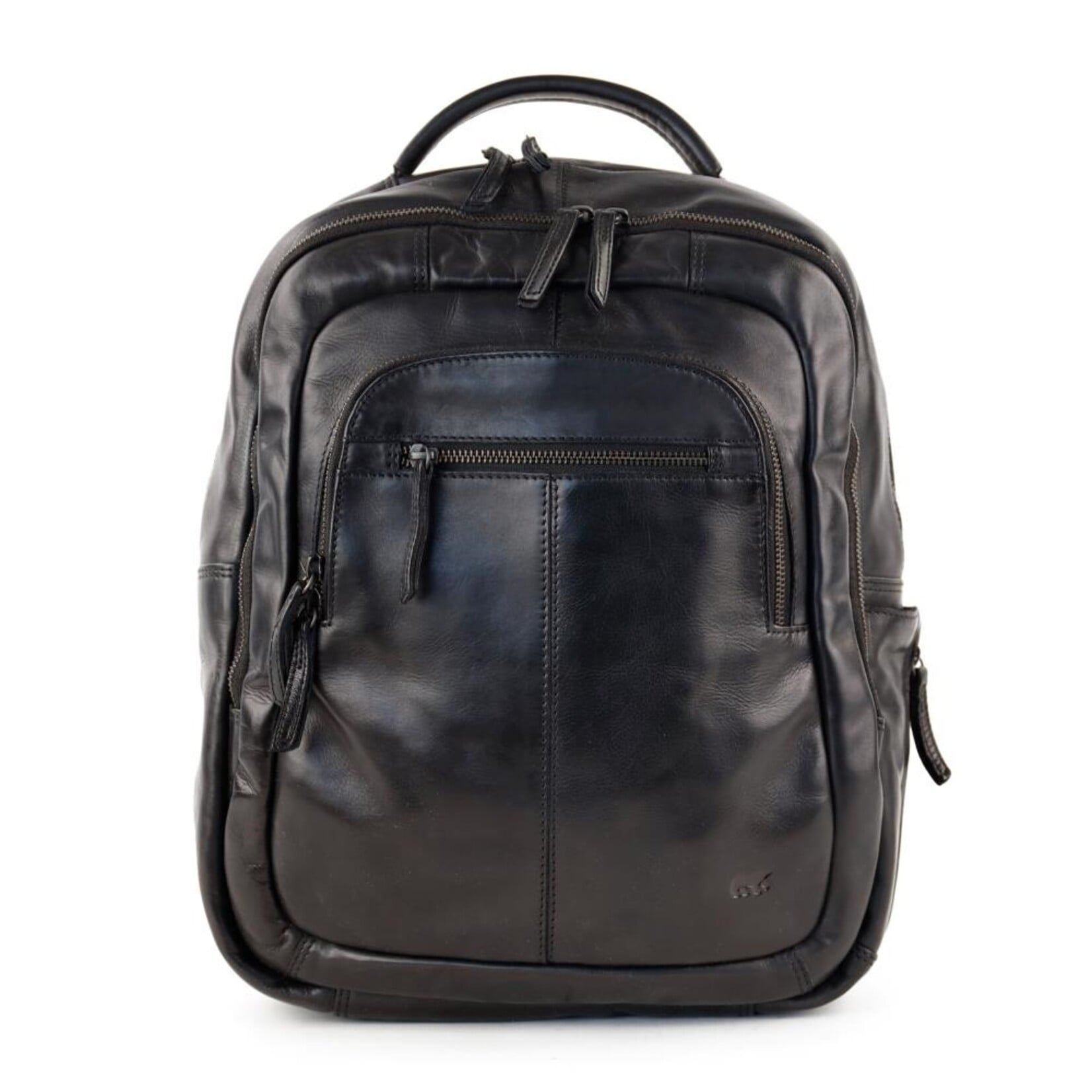 Bear Design Bear Design Mace laptop rugtas leer 15,6 inch - zwart