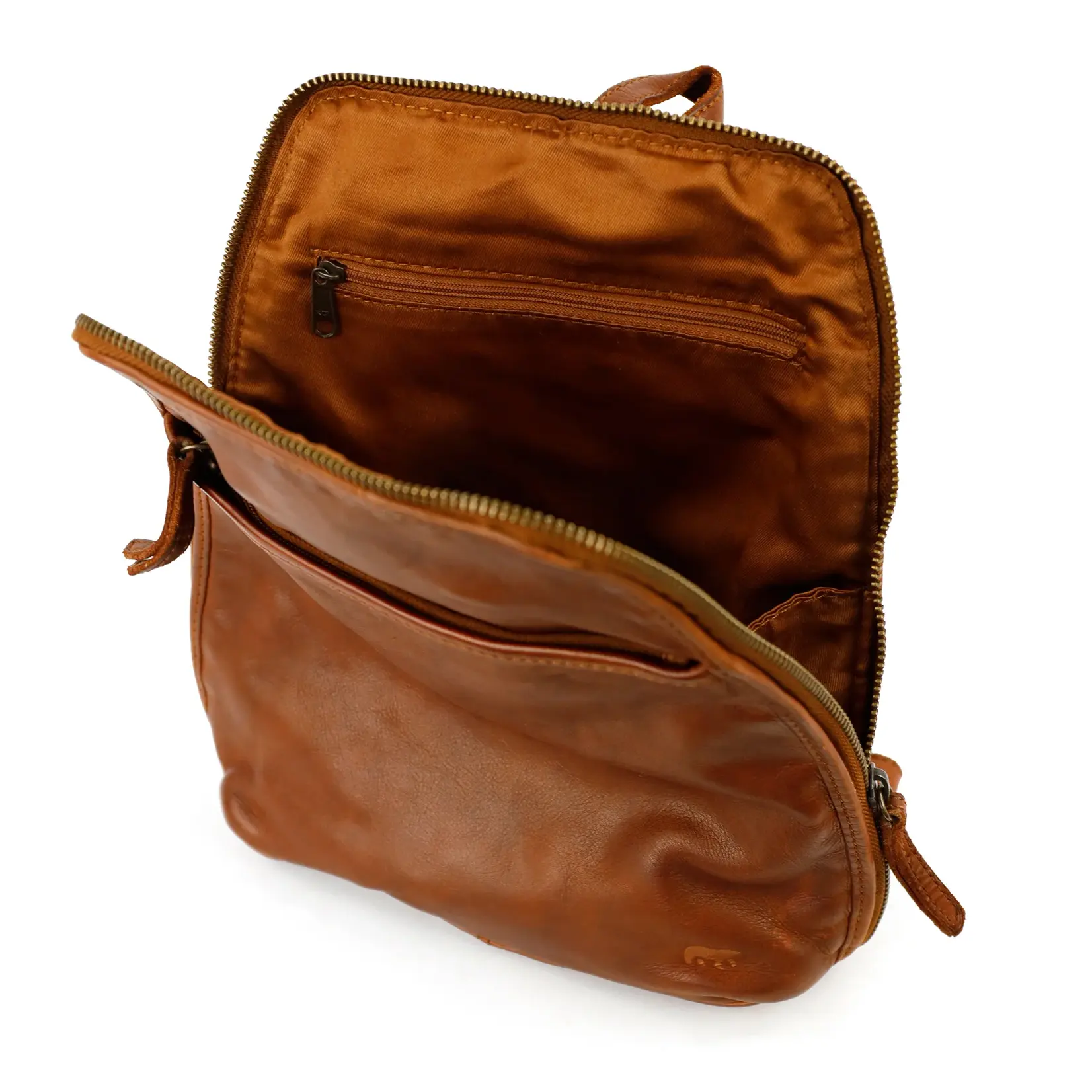 Bear Design Bear Design Iris rugtas dames leer Cow-Lavato - cognac