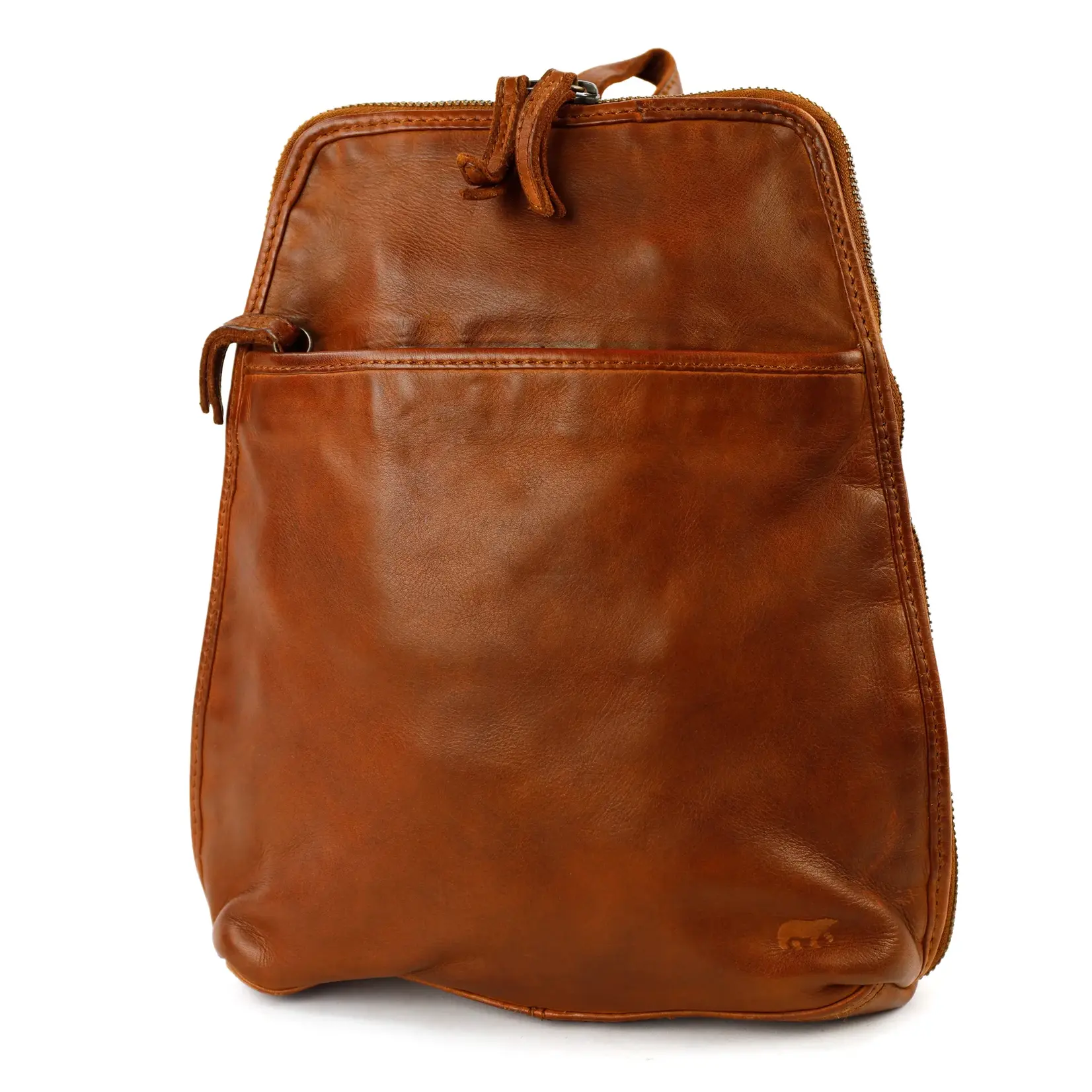 Bear Design Bear Design Iris rugtas dames leer Cow-Lavato - cognac