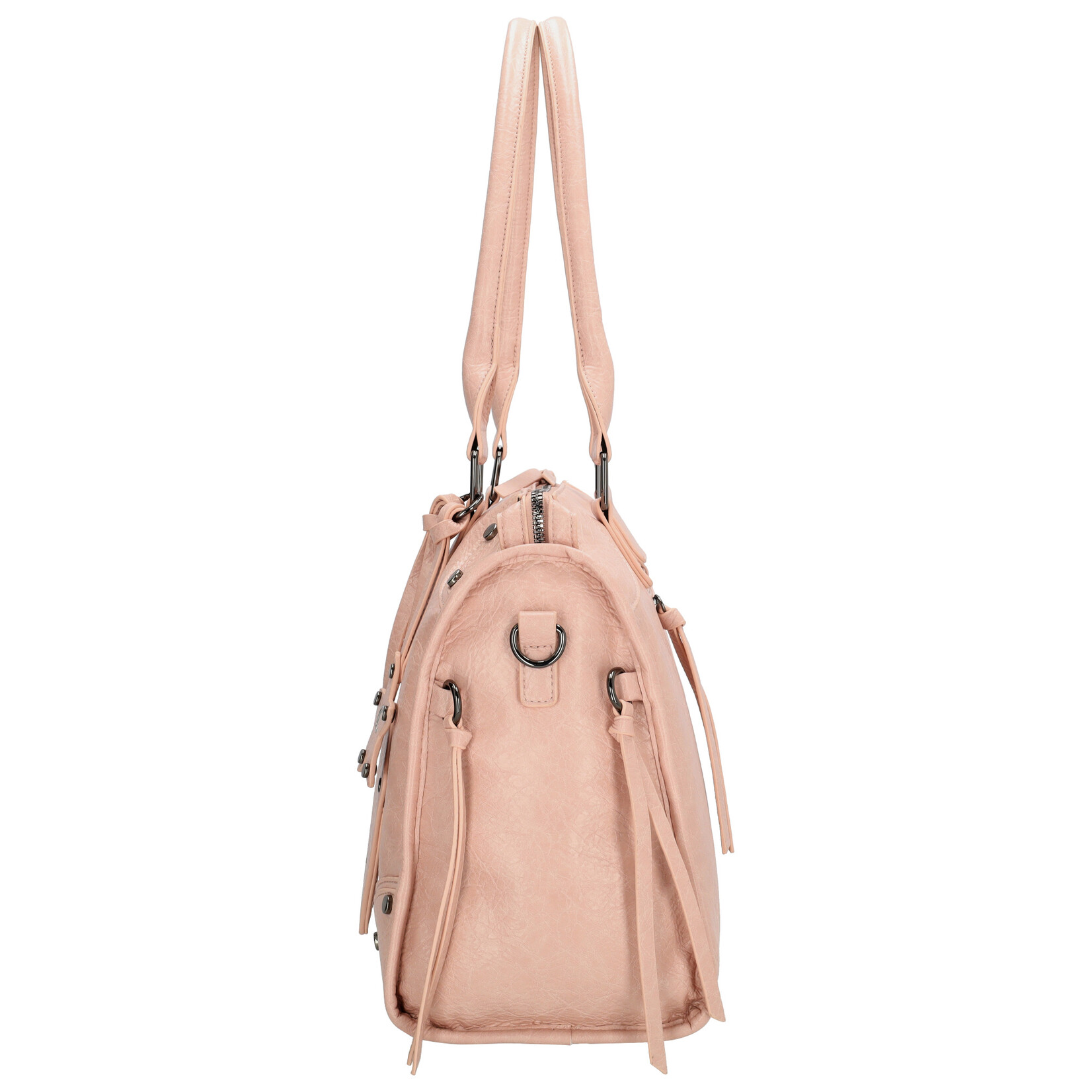 Charm London Charm London Berlin city bag 15,6 inch voor werk en school - oudrose