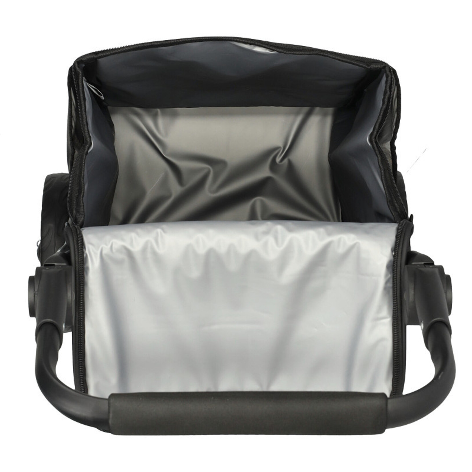 SECC SECC boodschappentrolley 42,5L met koeltas waterdicht - zwart