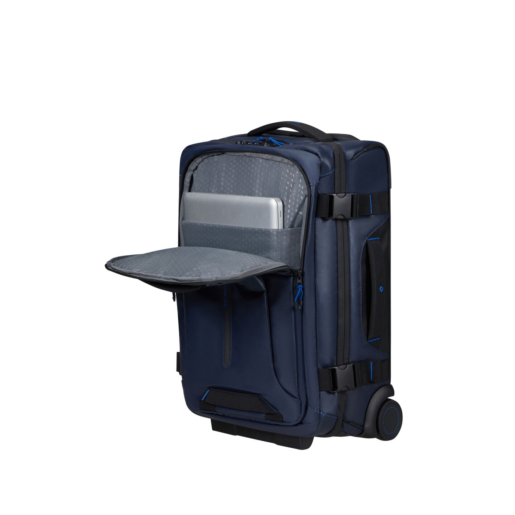 Samsonite Samsonite Prodiver duffle met wielen 55 cm handbagage - blue nights