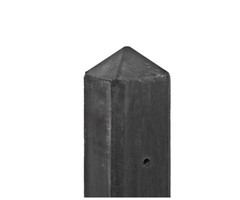 Betonpaal diamantkop 10 x 10 x 280 cm - Antraciet