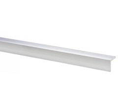 Aanslag t.b.v. tuindeur - Aluminium 2 x 2 x 200 cm