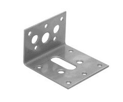 Hoekanker / bevestigingshoek 60 x 60 x 40 mm RVS