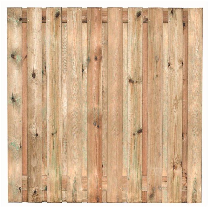 Tuinscherm Enschede geimpregneerd Enschede - 21 planks - diverse afmetingen