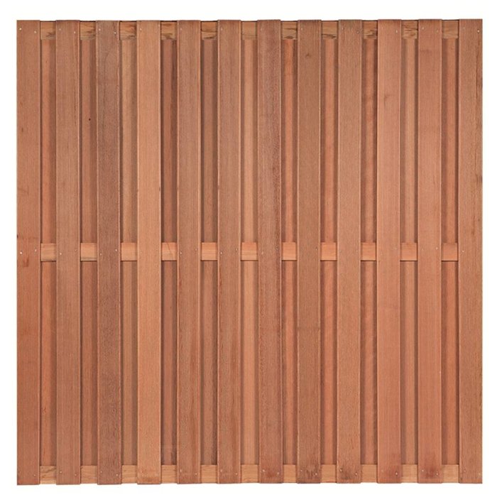 Tuinscherm Leeuwarden hardhout H180 x B180 cm