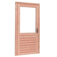 Prestige Douglas enkele deur - Dubbel glas - 109 x 221 cm Prestige Douglas enkele deur - Dubbel glas - 109 x 221 cm