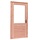 Prestige Douglas enkele deur - Dubbel glas - 108x209 cm