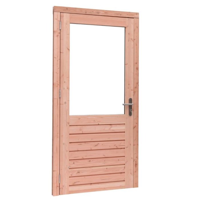 Prestige Douglas enkele deur - Dubbel glas - 108x209 cm