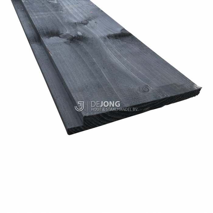 Douglas Zweeds Rabat Zwart geïmpregneerd 70% PEFC 19.5 cm