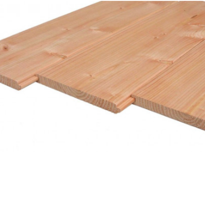 Douglas vellingdelen dakbeschot 70% PEFC 1.8 x 19 cm