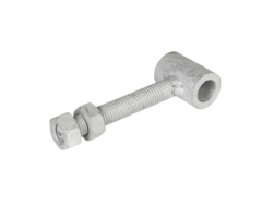 Losse Draadstang - heng met oog t.b.v. poortframe