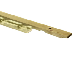 Vuren ventilatielat 70% PEFC 2,1 x 4,5 cm - Geïmpregneerd