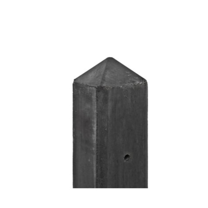 Betonpaal diamantkop 10 x 10 x 180 cm - Antraciet