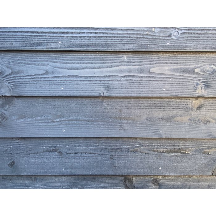 Douglas Zweeds Rabat 70% PEFC 19.5 cm - 2 x zwart gespoten