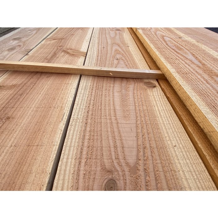 Lariks Douglas plank / steigerplank 70% PEFC 3 x 20 cm