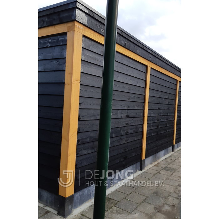 NE Vuren Zweeds Rabat 19,5 cm - 2 x Zwart Gecoat