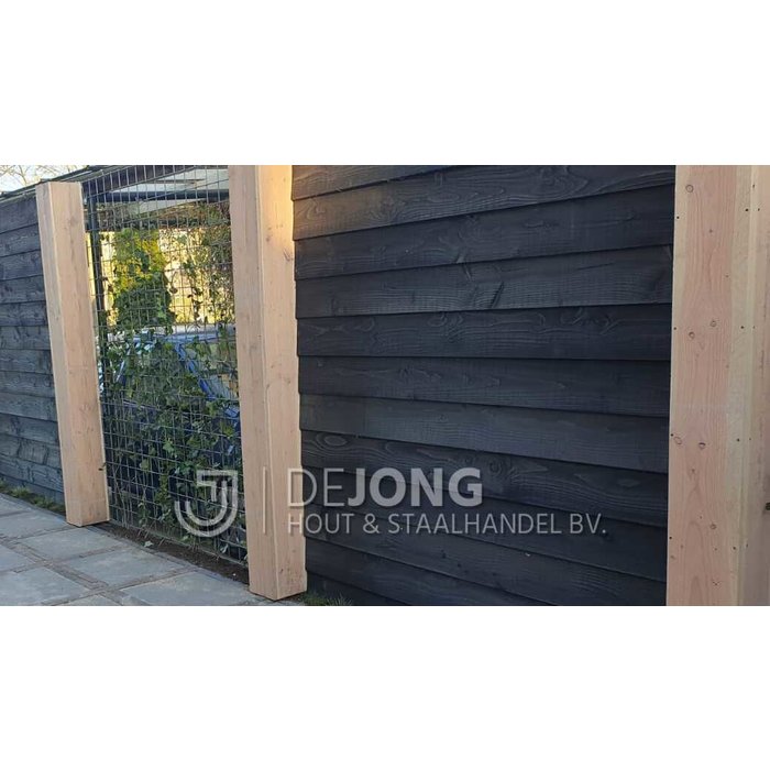 Douglas Zweeds Rabat 70% PEFC 19.5 cm - 2 x zwart gespoten