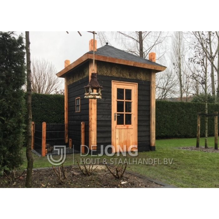 Lariks Douglas paal 70% PEFC 15 x 15 cm