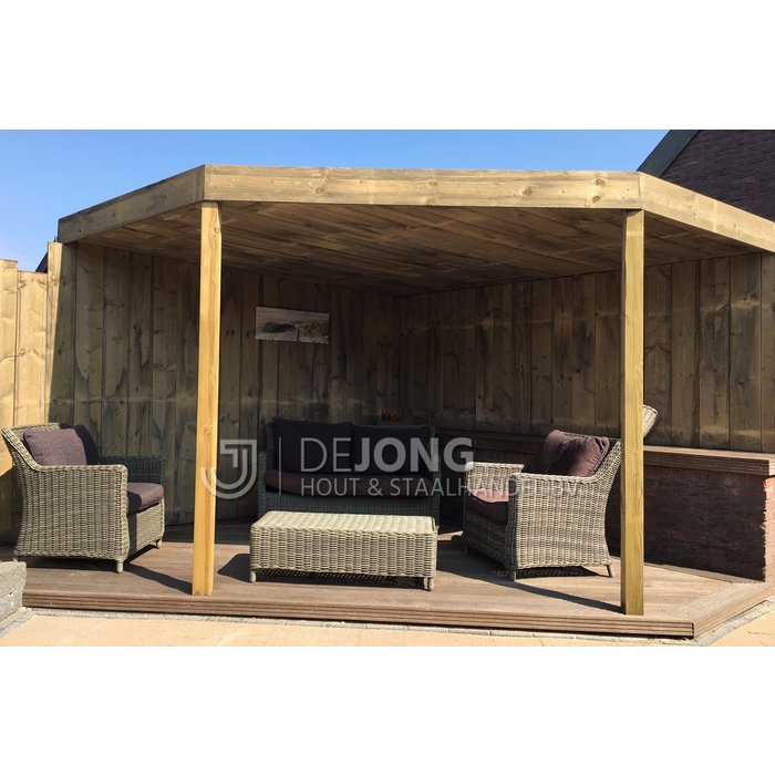 Steigerplank Old Look ca. 2 x 19,5 x 300 cm