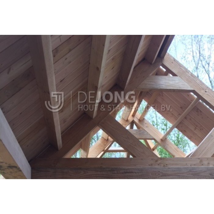 Douglas vellingdelen dakbeschot 70% PEFC 1.8 x 14,5 cm