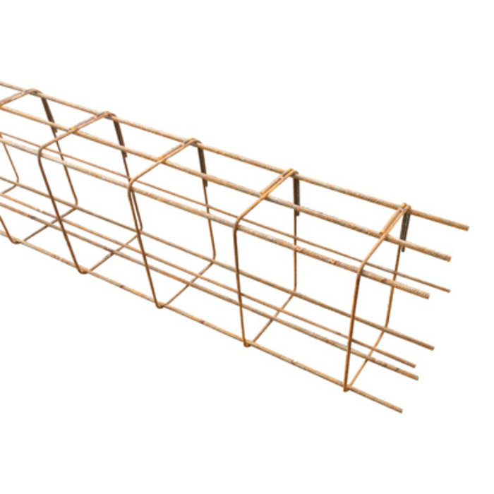 Wapeningskorf Ø12 3K 33 x 43 x 300 cm inclusief verlengde haarspelden