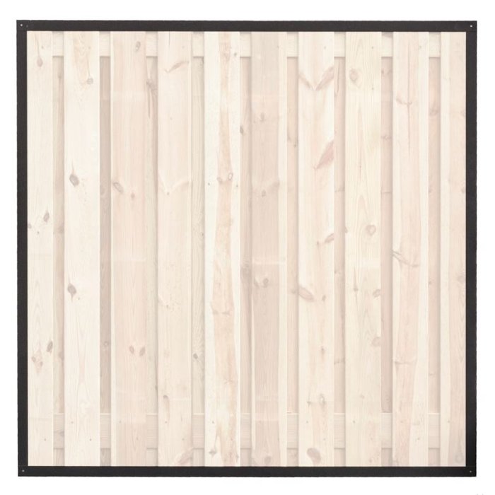 Luxe stalen kader t.b.v. tuinschermen - Antraciet