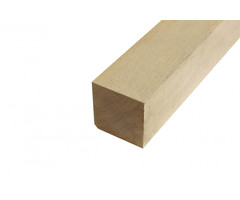 Eiken paal 10 x 10 cm fijnbezaagd