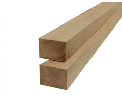Eiken balk 5 x 10 cm fijnbezaagd