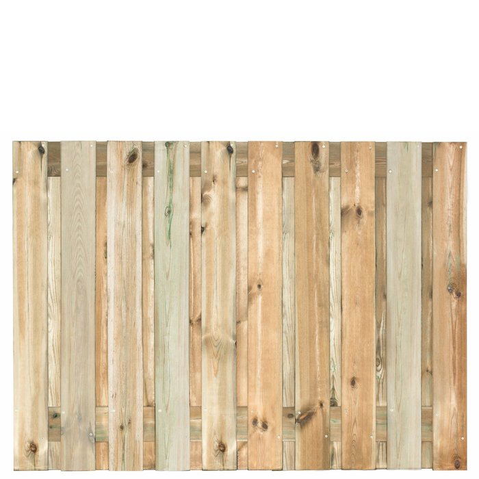 Tuinscherm Enschede geimpregneerd Enschede - 21 planks - diverse afmetingen