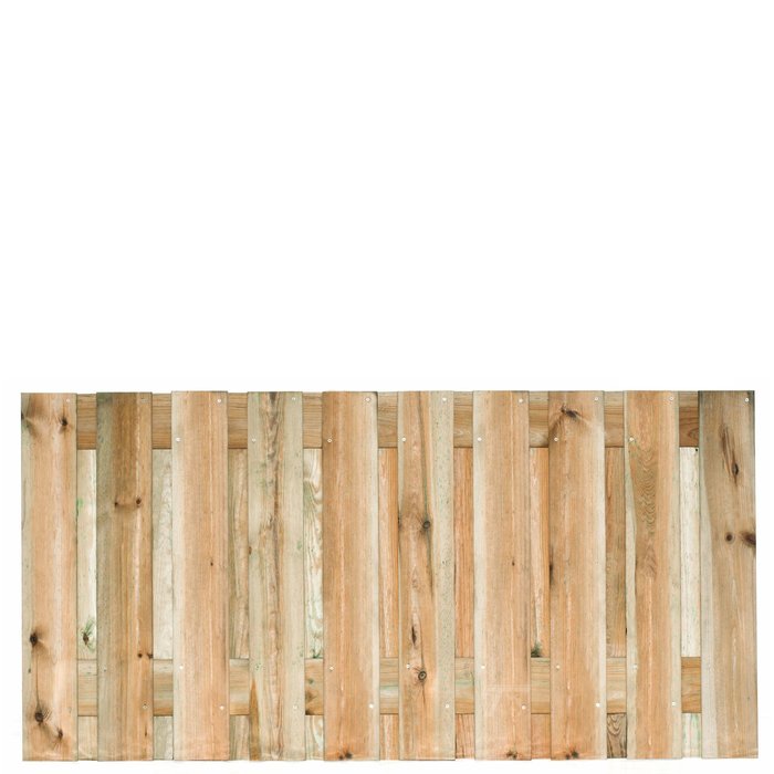 Tuinscherm Enschede geimpregneerd Enschede - 21 planks - diverse afmetingen