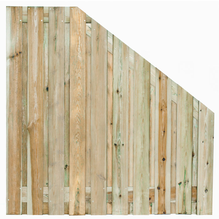 Tuinscherm Enschede geimpregneerd Enschede - 21 planks - diverse afmetingen
