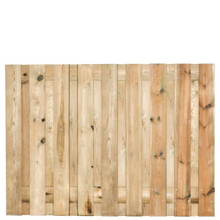 Tuinscherm Vasse geimpregneerd - 19 planks - diverse afmetingen