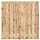 Tuinscherm Vasse geimpregneerd - 19 planks - diverse afmetingen